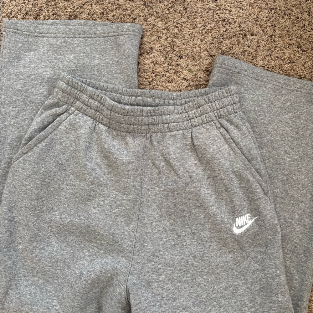 Nike Kids Heather Gray Joggers